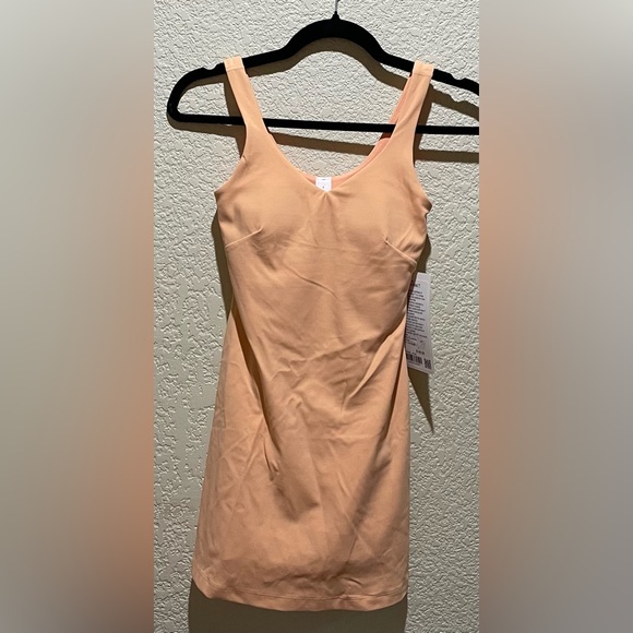 NEW Lululemon Align Dress Peach Bellini Built in Shorts Butterly Soft Size 0 - Picture 7 of 12
